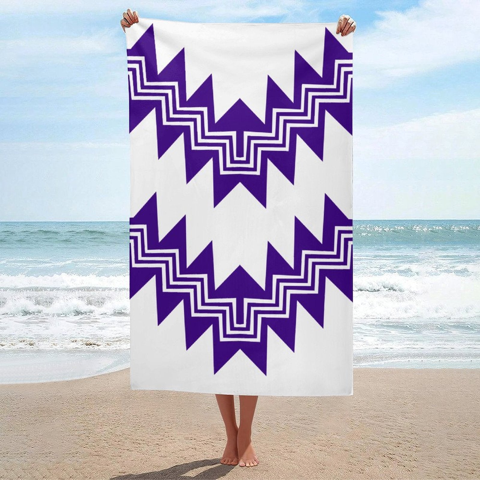 Purple Beach Towel