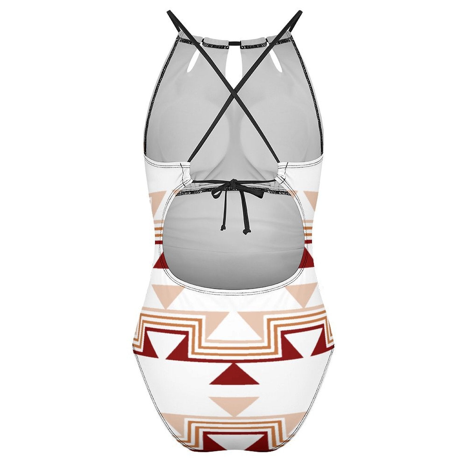 Tribal Keyhole Cutout One Piece